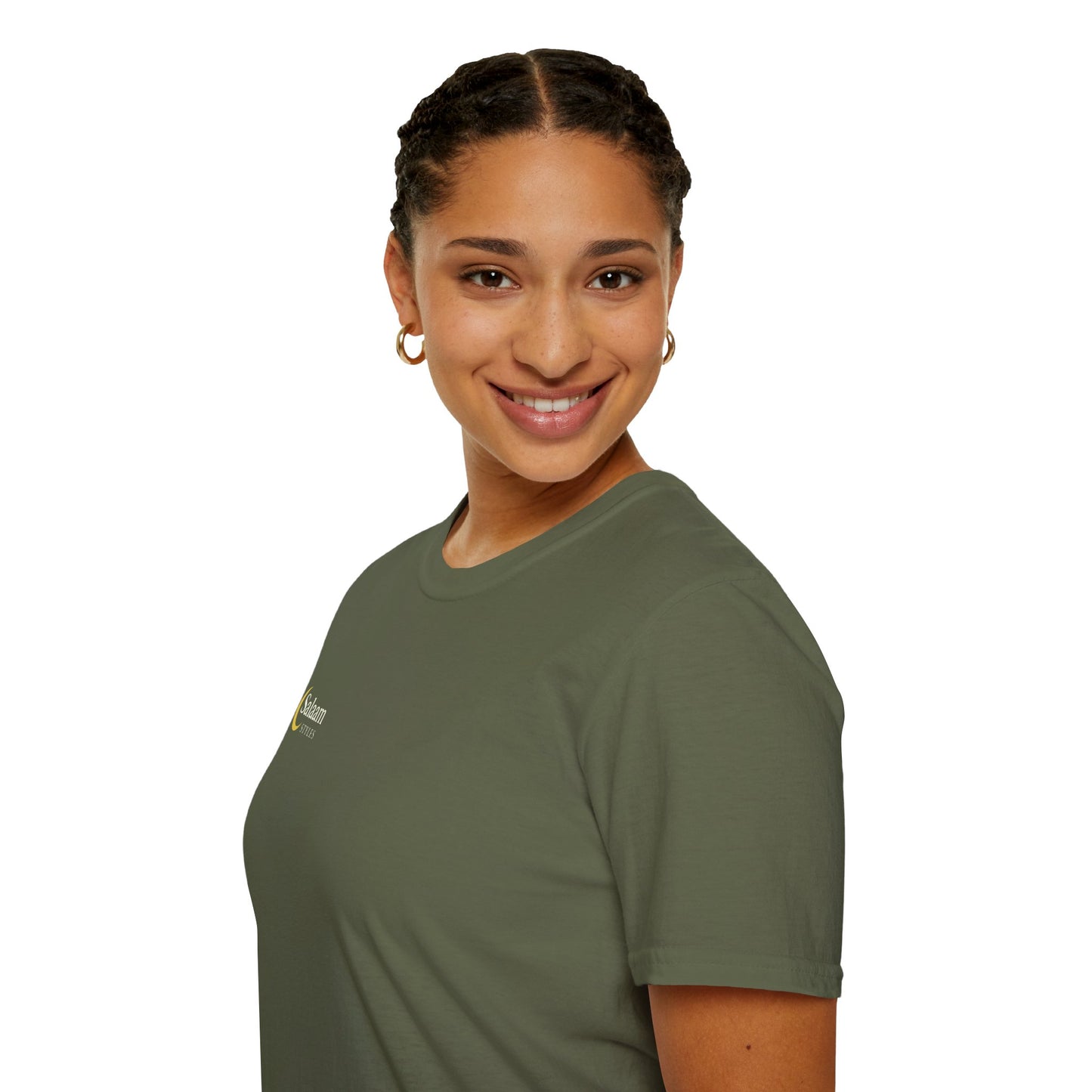 Salaam Styles | Surah Ibrahim 14:7 | Multi-Color Truth Unisex T-Shirt with Qr-code