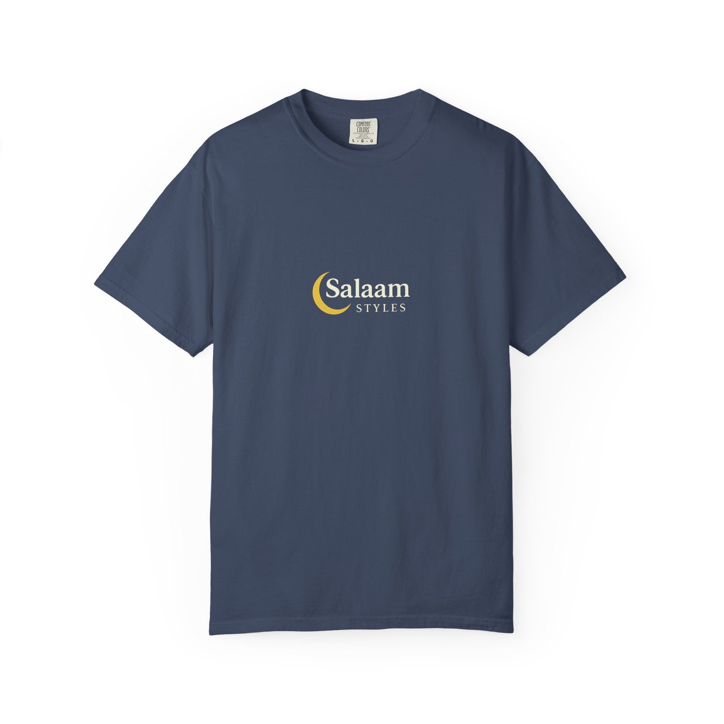 Salaam Styles | Surah Al-Baqarah 2:286 |Multiple-Colors |Unisex Garment-Dyed T-shirt with Qr-Code