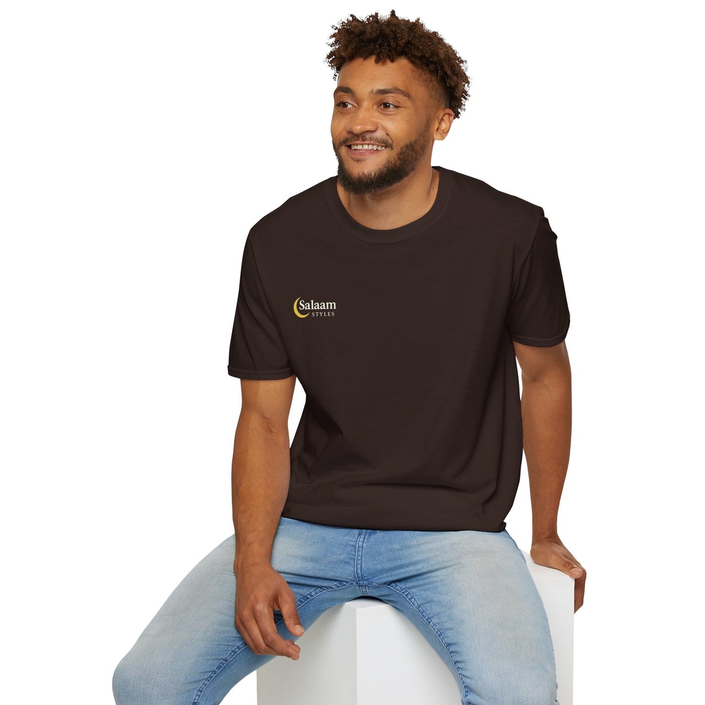 Salaam Styles | Surah Ibrahim 14:7 | Multi-Color Truth Unisex T-Shirt with Qr-code