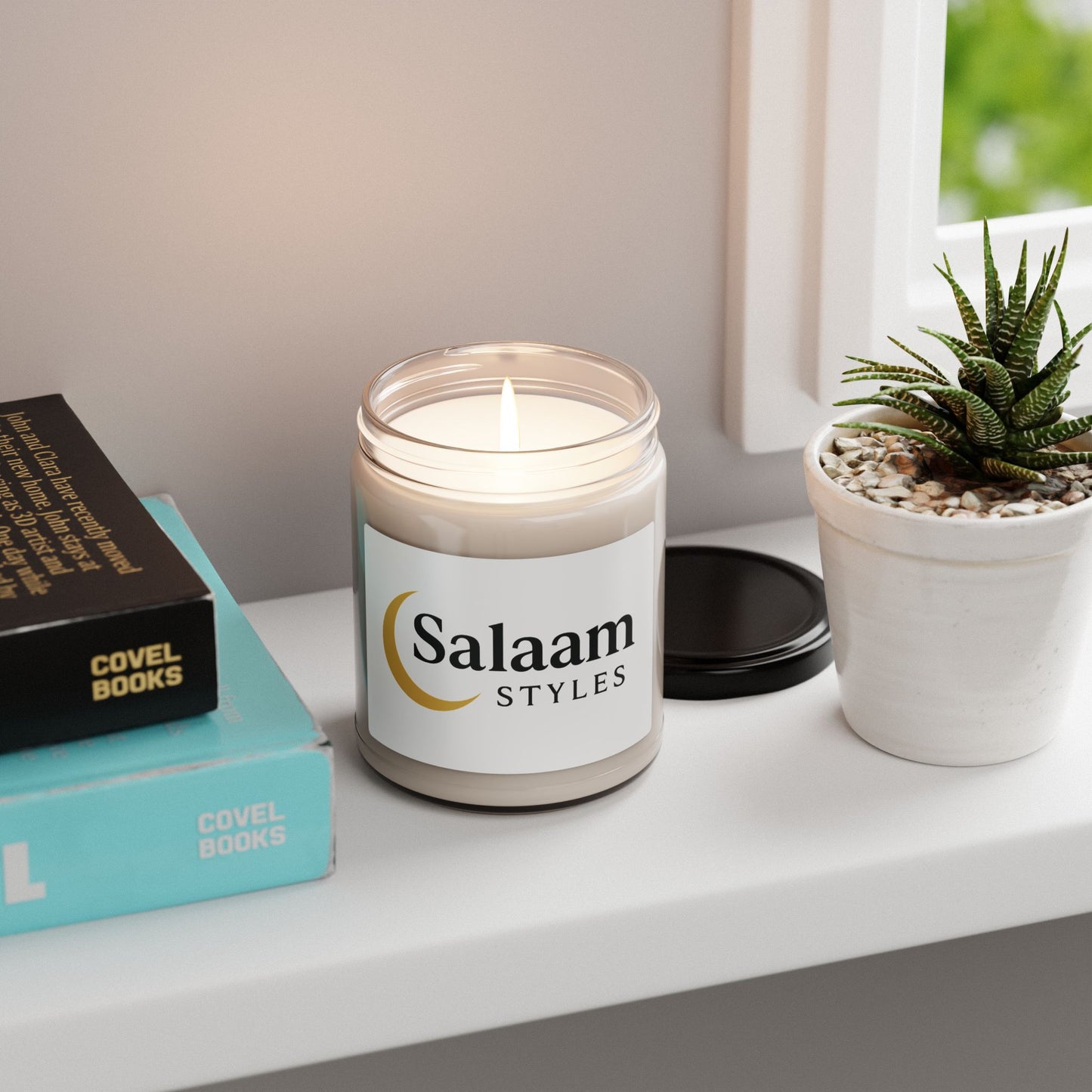 Salaam Styles |Relaxing Scented Soy Candle(9oz), (10-Scents)