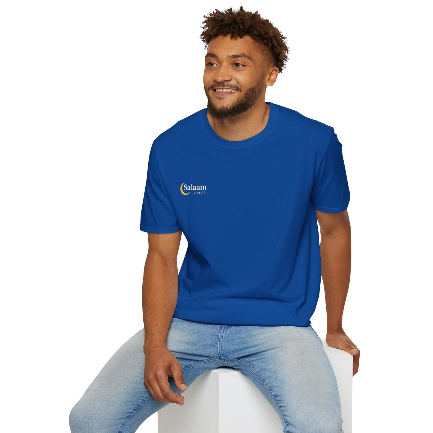 Salaam Styles | Surah Ibrahim 14:7 | Multi-Color Truth Unisex T-Shirt with Qr-code