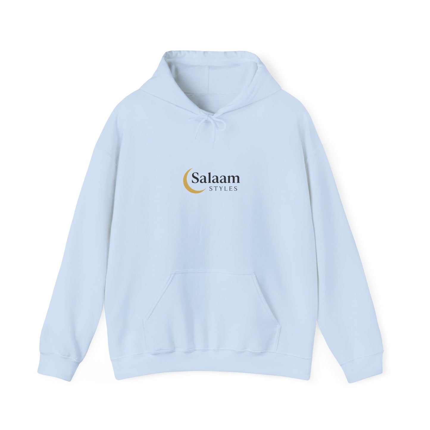 Salaam Styles | Surah An-Namal 27:72 |Multiple-Colors, Unisex Heavy Blend™ Hooded Sweatshirt with Qr-Code