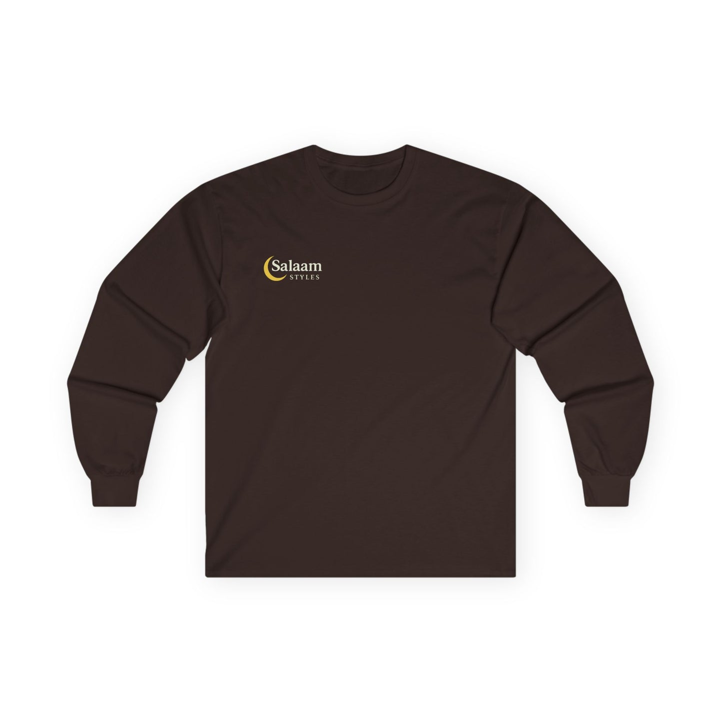 Salaam Styles | Surah Al-i-Imran 3:60 | Dark Colors Unisex Long Sleeve Tee with Qr-code