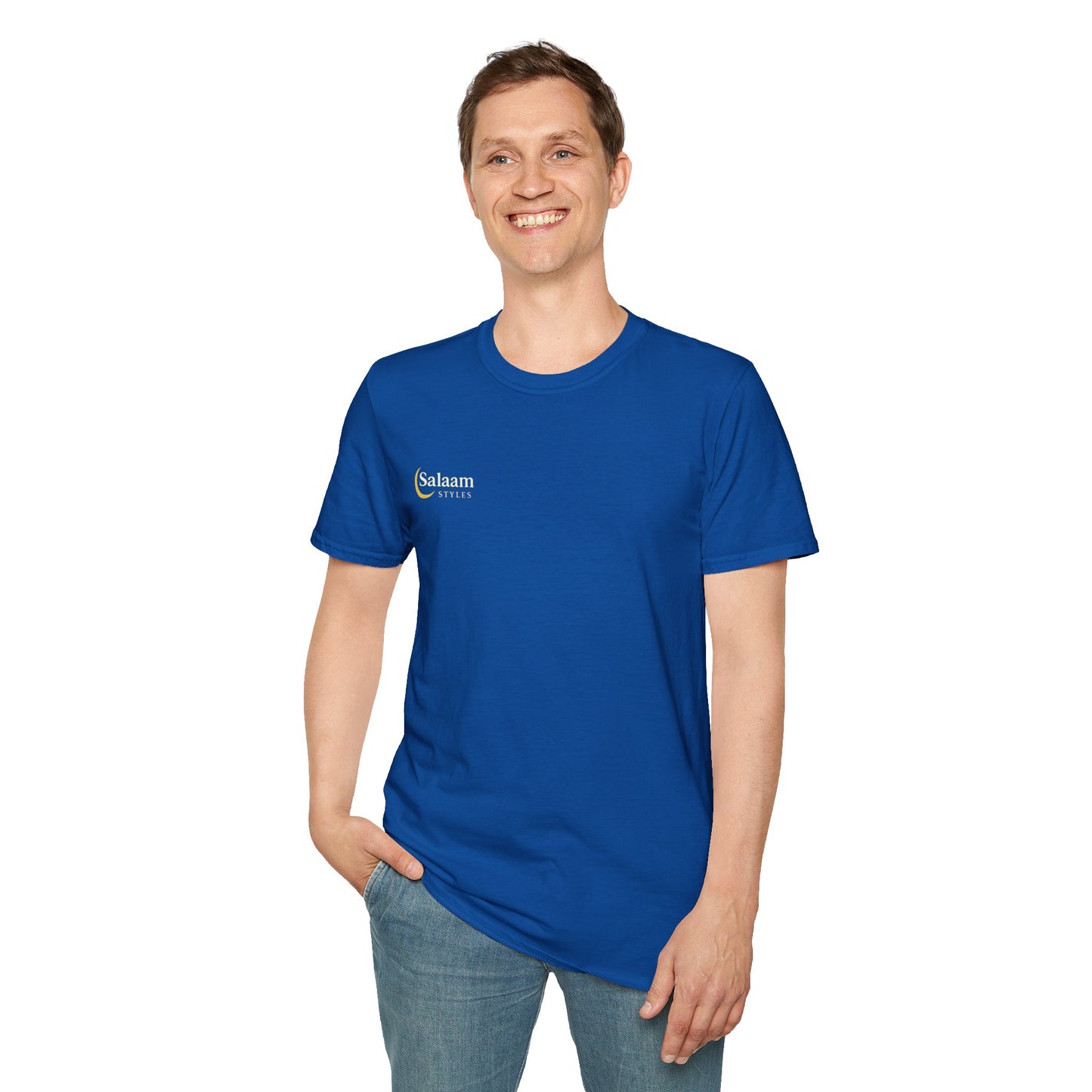Salaam Styles | Surah Ibrahim 14:7 | Multi-Color Truth Unisex T-Shirt with Qr-code