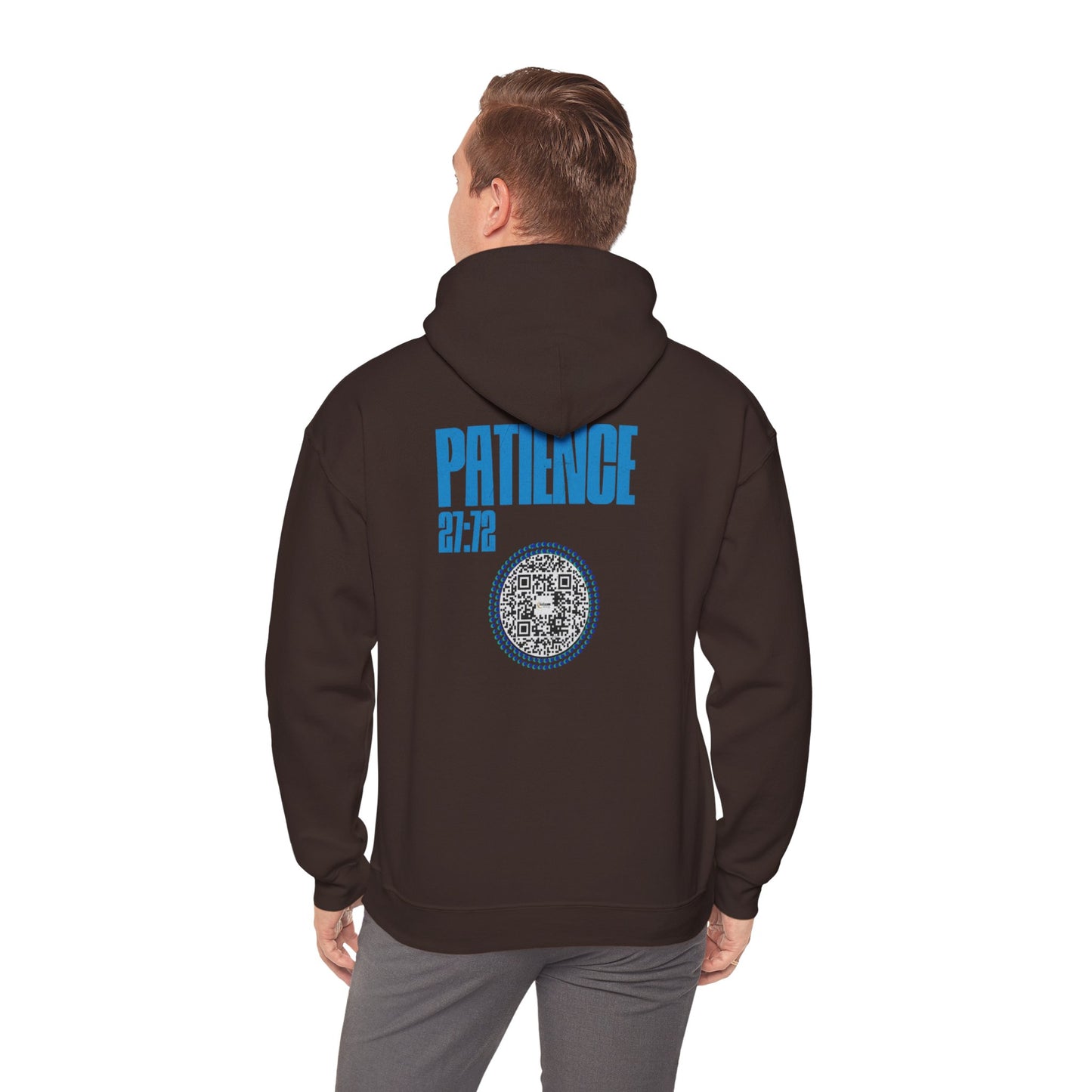 Salaam Styles | Surah An-Namal 27:72 |Multiple-Colors, Unisex Heavy Blend™ Hooded Sweatshirt with Qr-Code