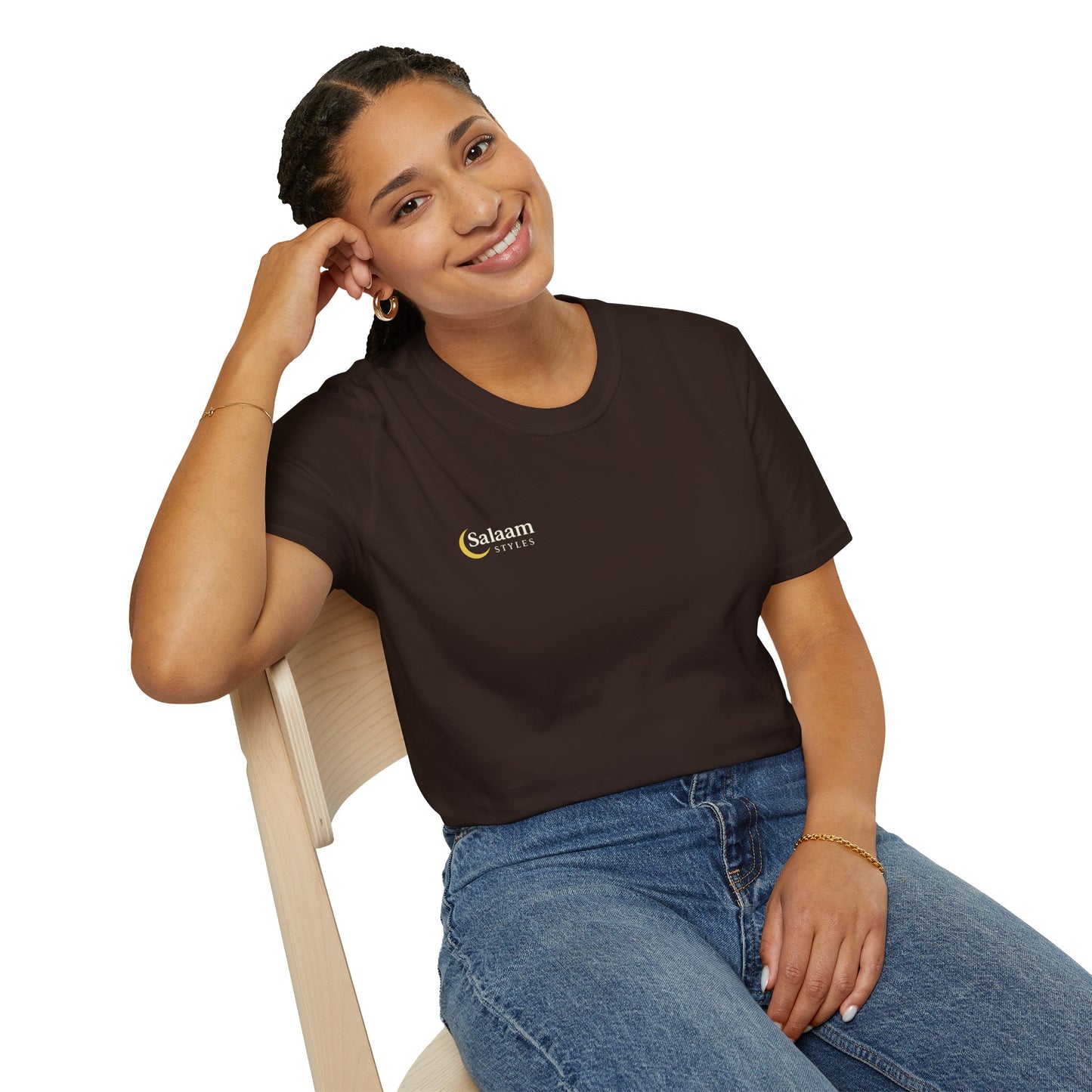 Salaam Styles | Surah Ibrahim 14:7 | Multi-Color Truth Unisex T-Shirt with Qr-code