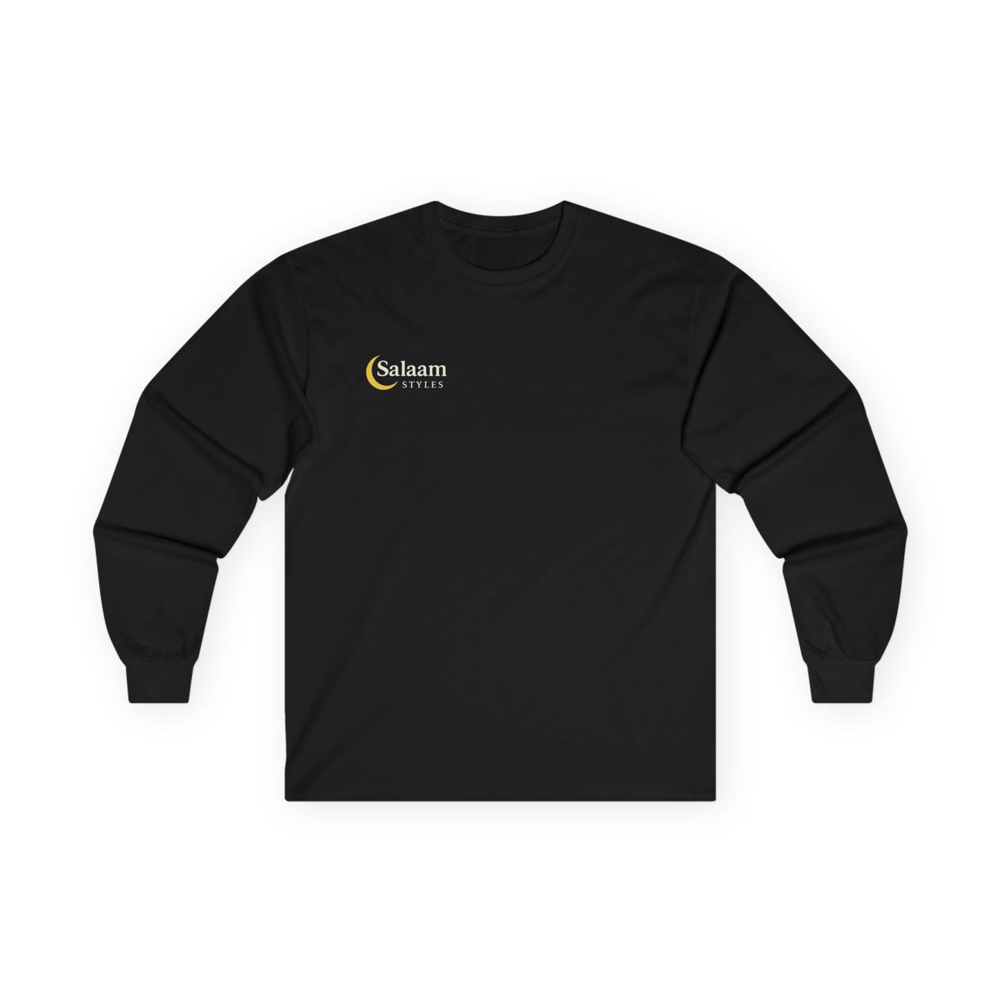 Salaam Styles | Surah Al-i-Imran 3:60 | Dark Colors Unisex Long Sleeve Tee with Qr-code