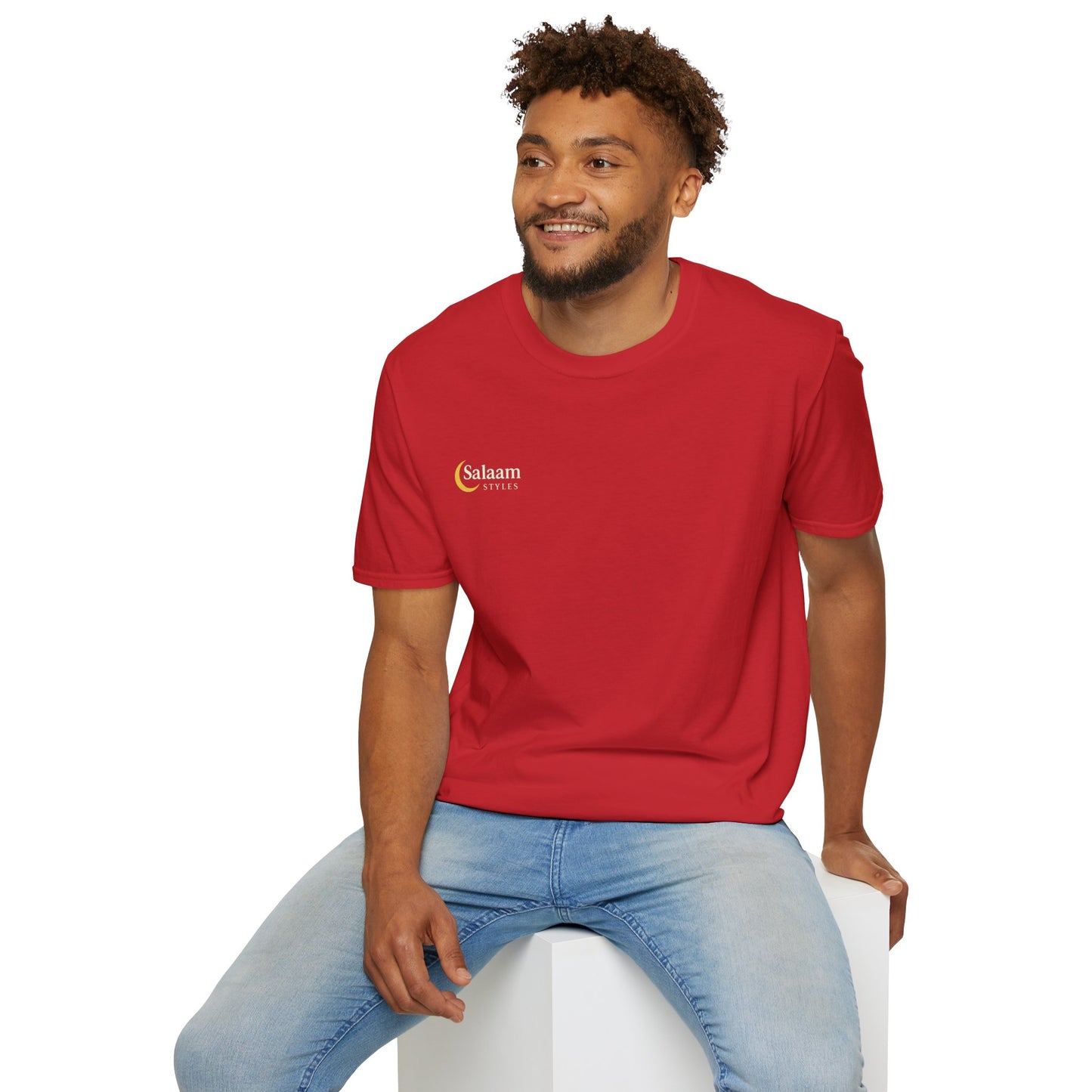 Salaam Styles | Surah Ibrahim 14:7 | Multi-Color Truth Unisex T-Shirt with Qr-code
