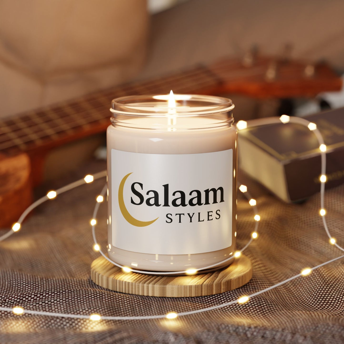 Salaam Styles |Relaxing Scented Soy Candle(9oz), (10-Scents)