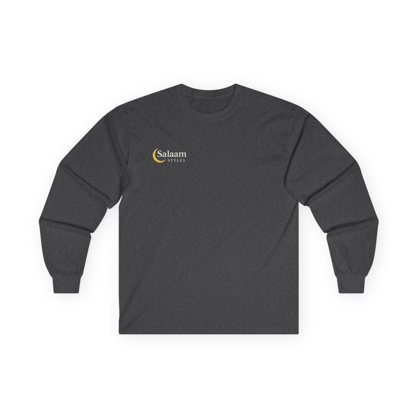 Salaam Styles | Surah Al-i-Imran 3:60 | Dark Colors Unisex Long Sleeve Tee with Qr-code