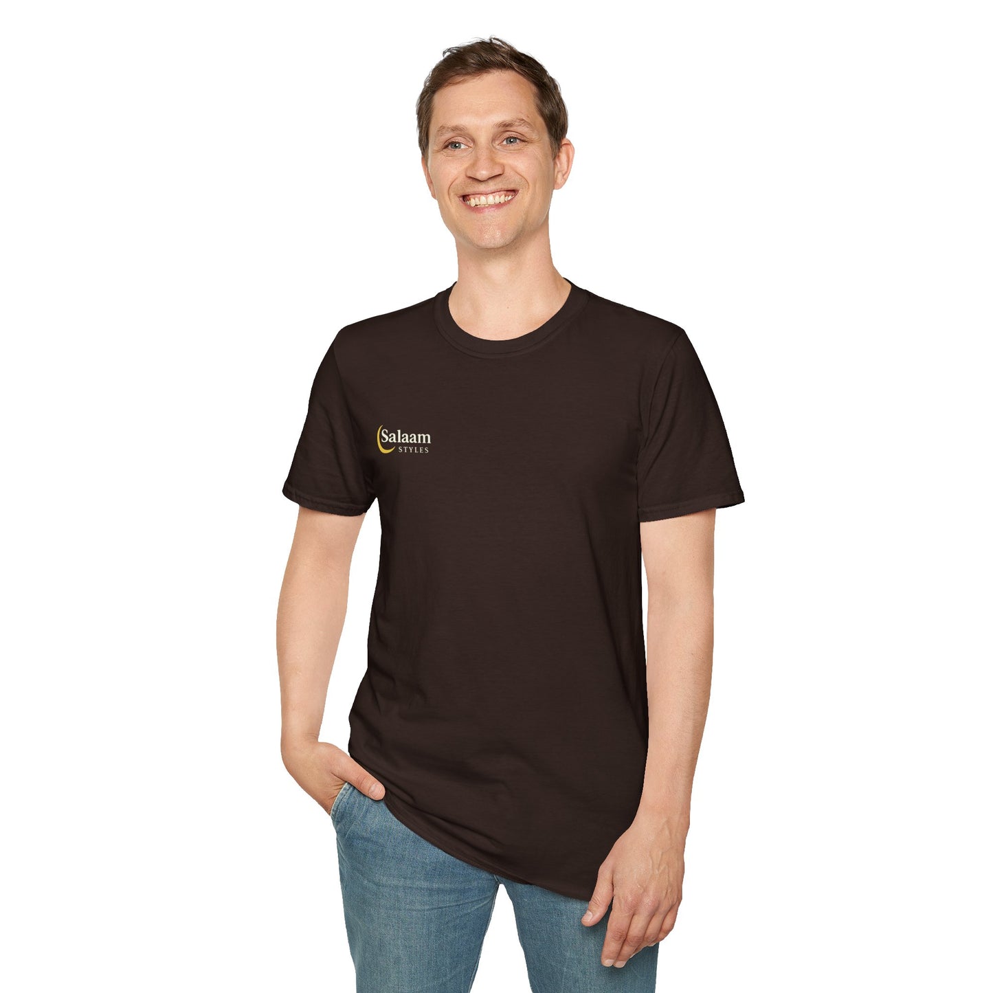 Salaam Styles | Surah Ibrahim 14:7 | Multi-Color Truth Unisex T-Shirt with Qr-code