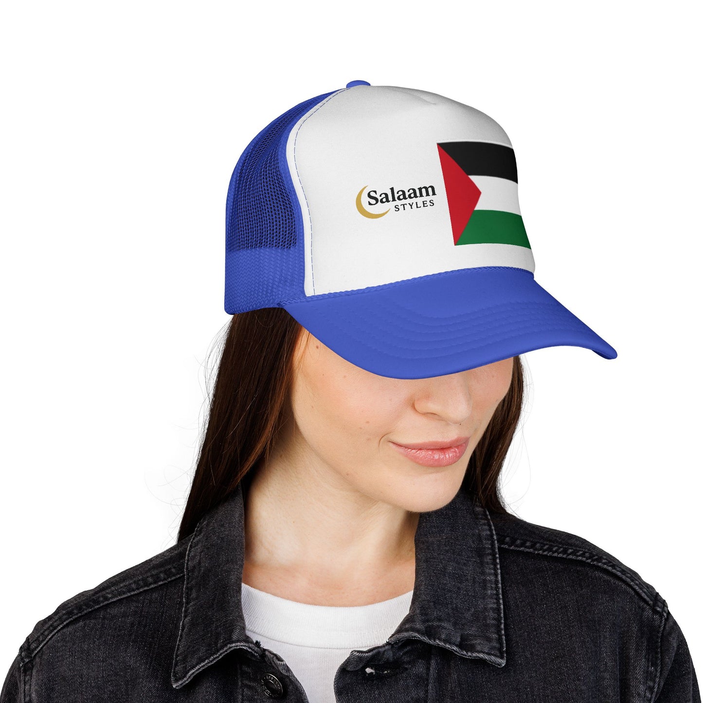 Salaam Styles | Palestine Flag Cap/Hat | Multiple Colors | No Qr-Code