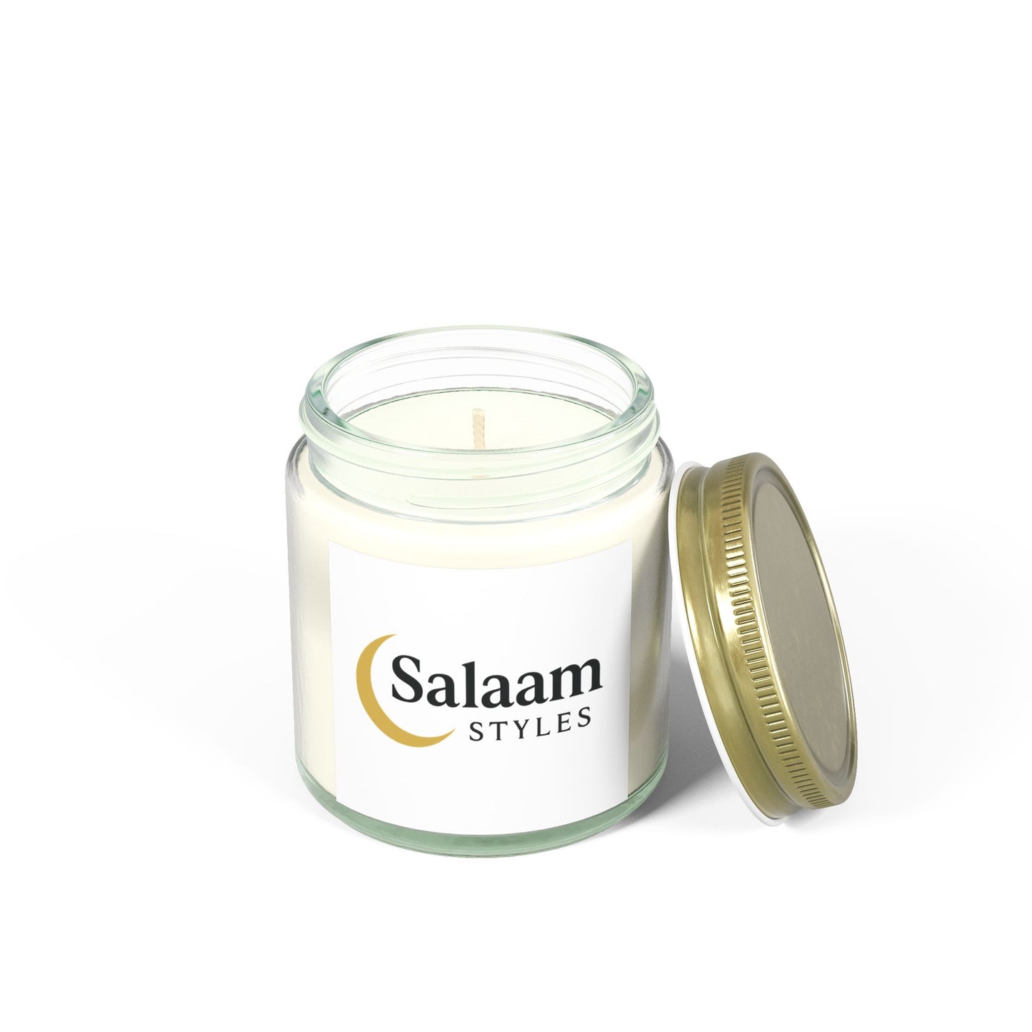 Salaam Styles |Coconut Apricot Wax Candles(4oz & 9oz), (9-Scents)