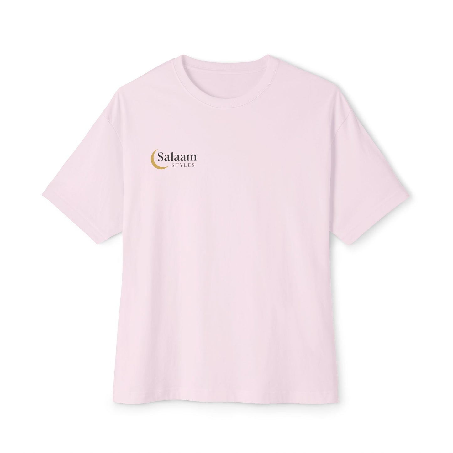Salaam Styles | Surah An-Namal 27:72 | Multiple Colors Unisex Oversized Boxy Tee with QR Code