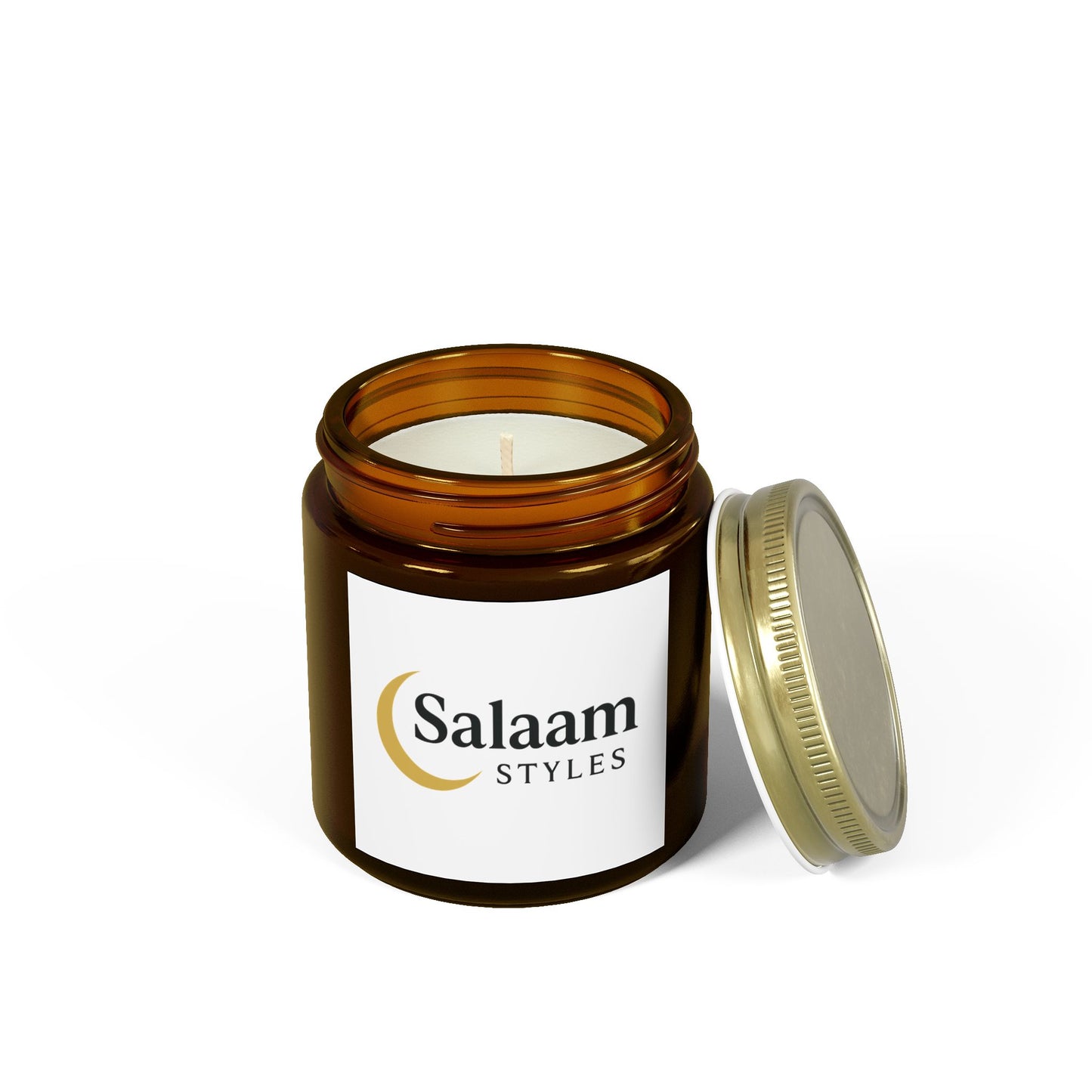 Salaam Styles |Coconut Apricot Wax Candles(4oz & 9oz), (9-Scents)