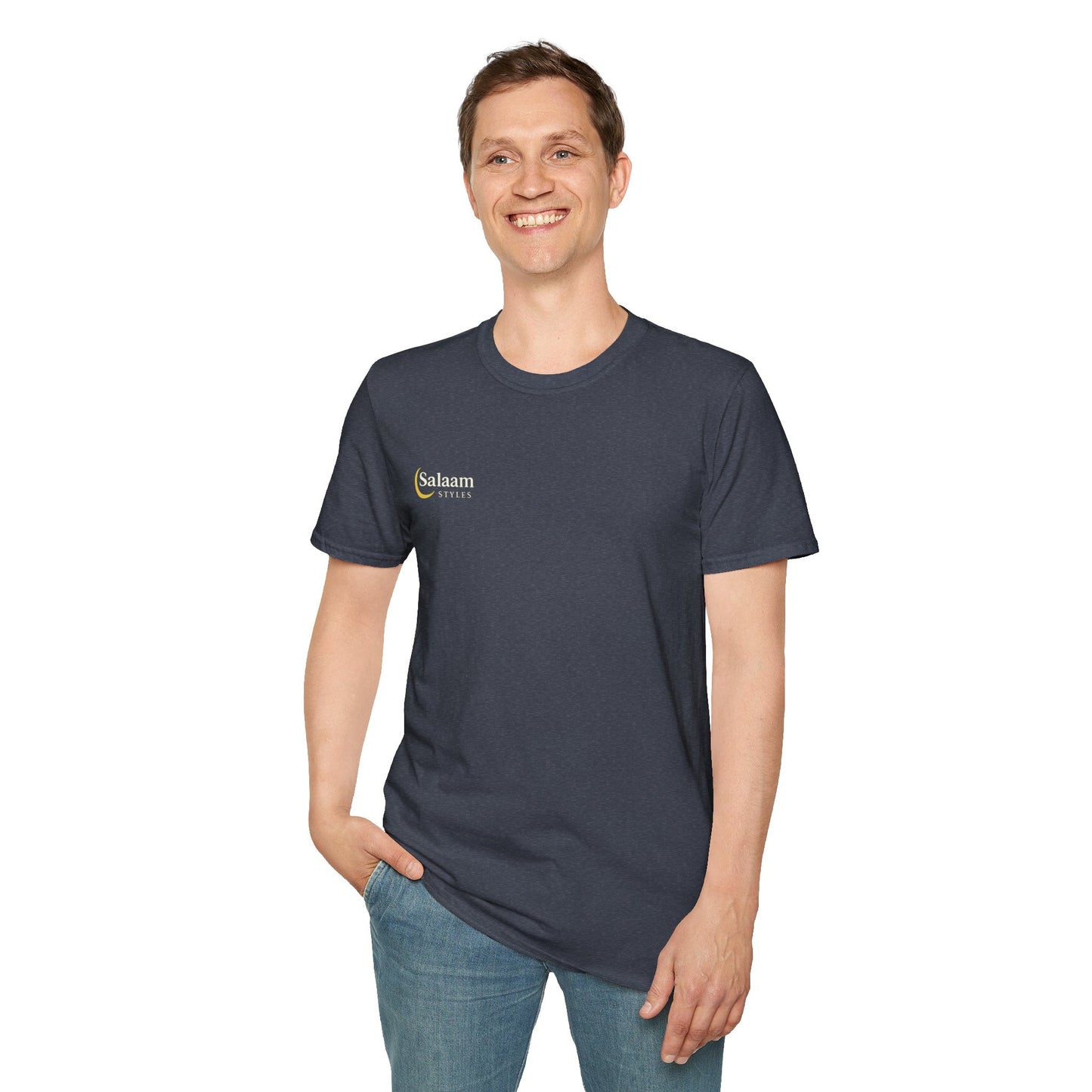 Salaam Styles | Surah Ibrahim 14:7 | Multi-Color Truth Unisex T-Shirt with Qr-code