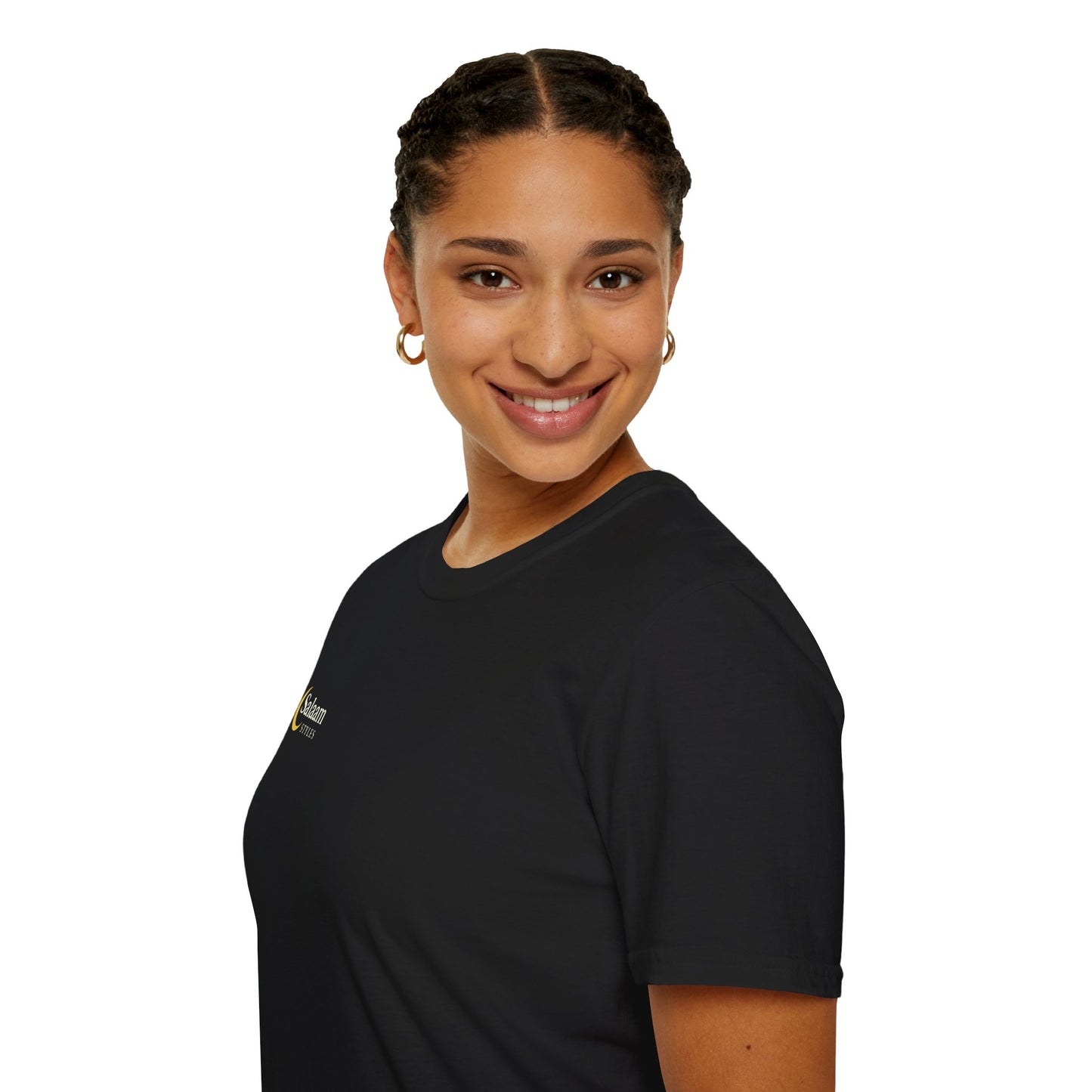 Salaam Styles | Surah Ibrahim 14:7 | Multi-Color Truth Unisex T-Shirt with Qr-code