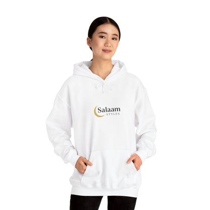 Salaam Styles | Surah An-Namal 27:72 |Multiple-Colors, Unisex Heavy Blend™ Hooded Sweatshirt with Qr-Code