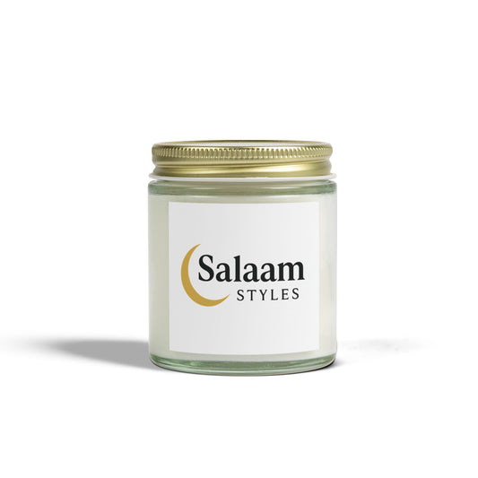 Salaam Styles |Coconut Apricot Wax Candles(4oz & 9oz), (9-Scents)