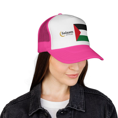 Salaam Styles | Palestine Flag Cap/Hat | Multiple Colors | No Qr-Code