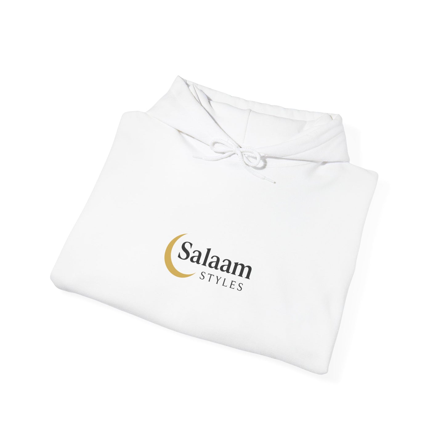 Salaam Styles | Surah An-Namal 27:72 |Multiple-Colors, Unisex Heavy Blend™ Hooded Sweatshirt with Qr-Code