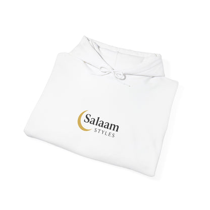 Salaam Styles | Surah An-Namal 27:72 |Multiple-Colors, Unisex Heavy Blend™ Hooded Sweatshirt with Qr-Code