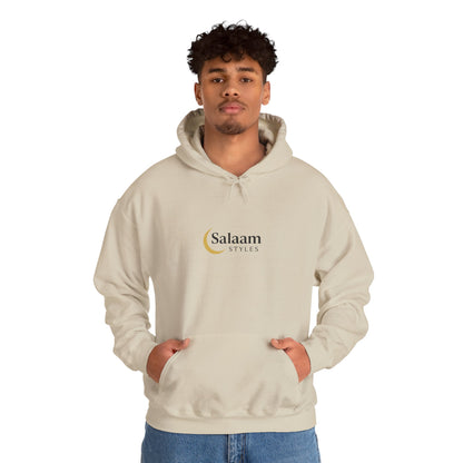 Salaam Styles | Surah An-Namal 27:72 |Multiple-Colors, Unisex Heavy Blend™ Hooded Sweatshirt with Qr-Code