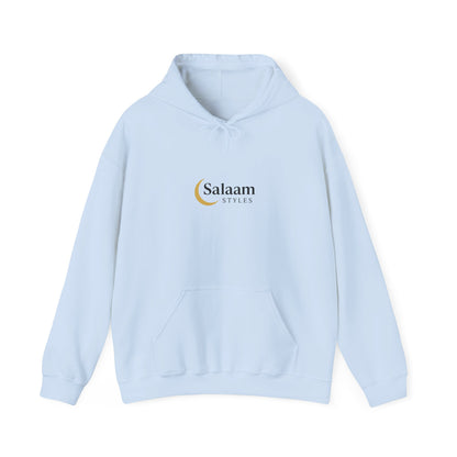 Salaam Styles | Surah An-Namal 27:72 |Multiple-Colors, Unisex Heavy Blend™ Hooded Sweatshirt with Qr-Code