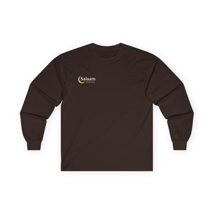 Salaam Styles | Surah Al-i-Imran 3:60 | Dark Colors Unisex Long Sleeve Tee with Qr-code