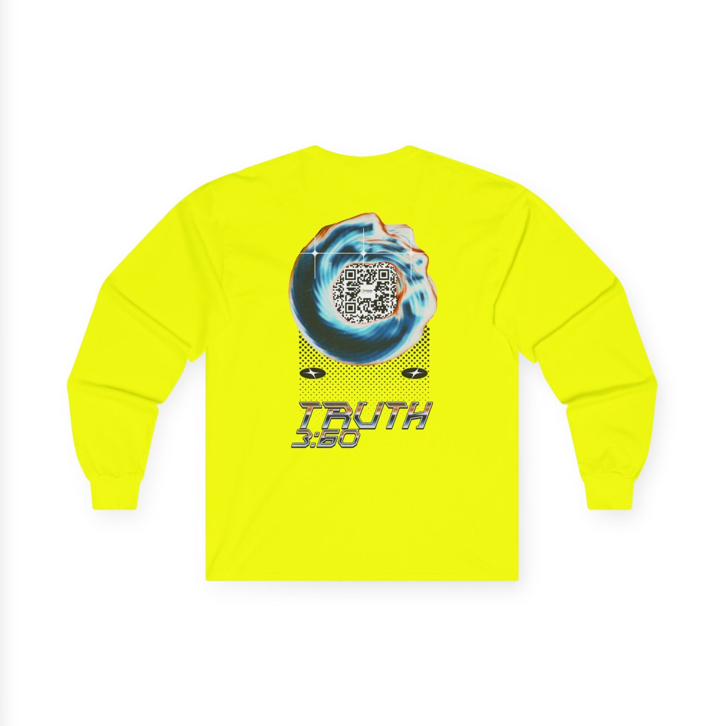 Salaam Styles | Surah Al-i-Imran 3:60 | Light Colors Unisex Long Sleeve Tee with Qr-code