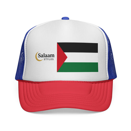 Salaam Styles | Palestine Flag Cap/Hat | Multiple Colors | No Qr-Code
