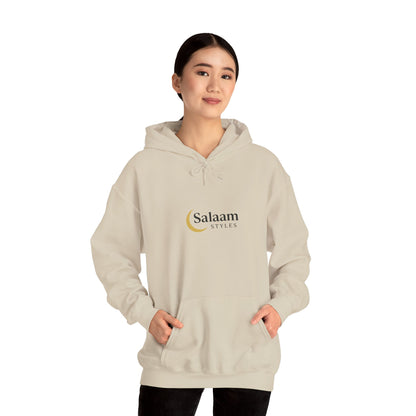 Salaam Styles | Surah An-Namal 27:72 |Multiple-Colors, Unisex Heavy Blend™ Hooded Sweatshirt with Qr-Code