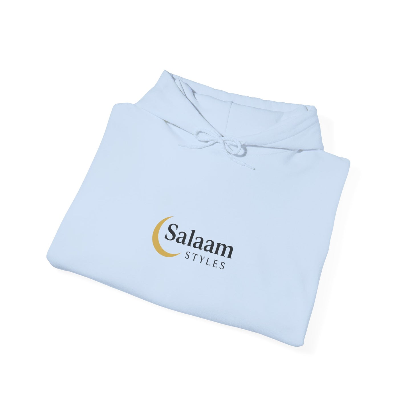 Salaam Styles | Surah An-Namal 27:72 |Multiple-Colors, Unisex Heavy Blend™ Hooded Sweatshirt with Qr-Code