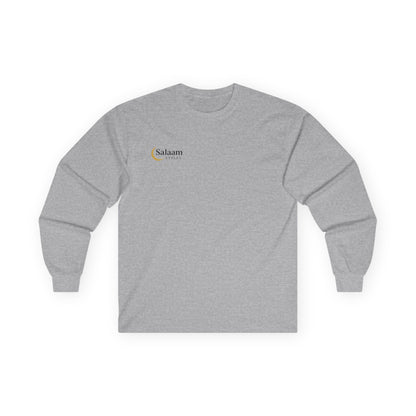 Salaam Styles | Surah Al-i-Imran 3:60 | Light Colors Unisex Long Sleeve Tee with Qr-code
