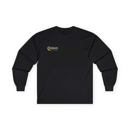 Salaam Styles | Surah Al-i-Imran 3:60 | Dark Colors Unisex Long Sleeve Tee with Qr-code