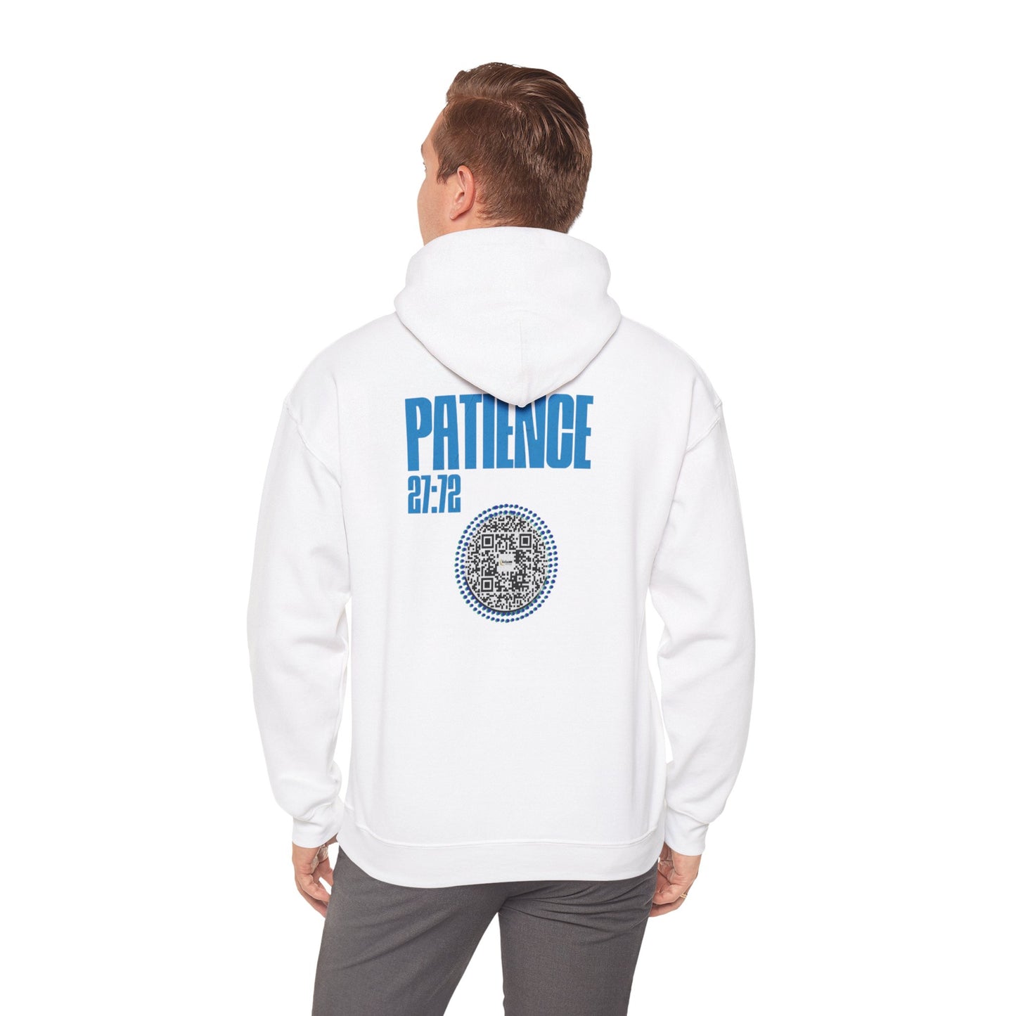 Salaam Styles | Surah An-Namal 27:72 |Multiple-Colors, Unisex Heavy Blend™ Hooded Sweatshirt with Qr-Code
