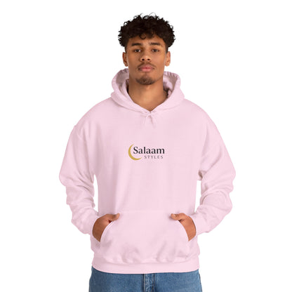 Salaam Styles | Surah An-Namal 27:72 |Multiple-Colors, Unisex Heavy Blend™ Hooded Sweatshirt with Qr-Code