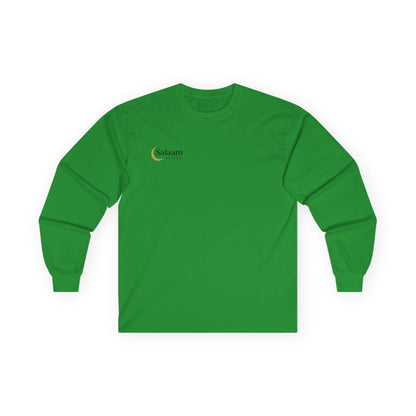 Salaam Styles | Surah Al-i-Imran 3:60 | Light Colors Unisex Long Sleeve Tee with Qr-code