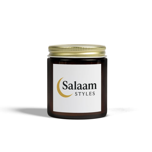 Salaam Styles |Coconut Apricot Wax Candles(4oz & 9oz), (9-Scents)