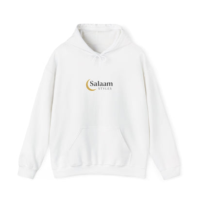 Salaam Styles | Surah An-Namal 27:72 |Multiple-Colors, Unisex Heavy Blend™ Hooded Sweatshirt with Qr-Code