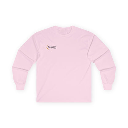 Salaam Styles | Surah Al-i-Imran 3:60 | Light Colors Unisex Long Sleeve Tee with Qr-code