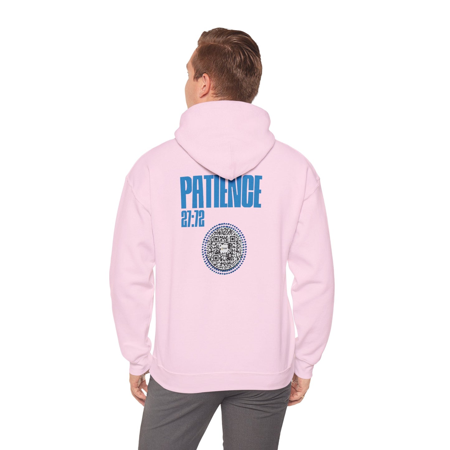 Salaam Styles | Surah An-Namal 27:72 |Multiple-Colors, Unisex Heavy Blend™ Hooded Sweatshirt with Qr-Code